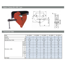 Heavy Duty Beam Clamp 10t